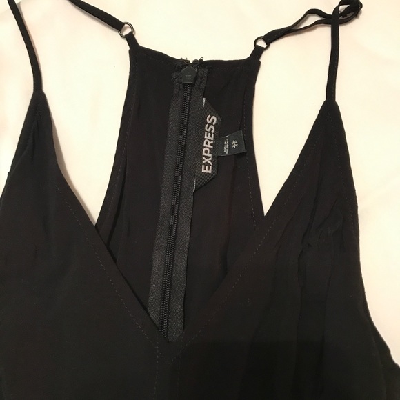 Black Express Razor Back Top - Picture 2 of 3